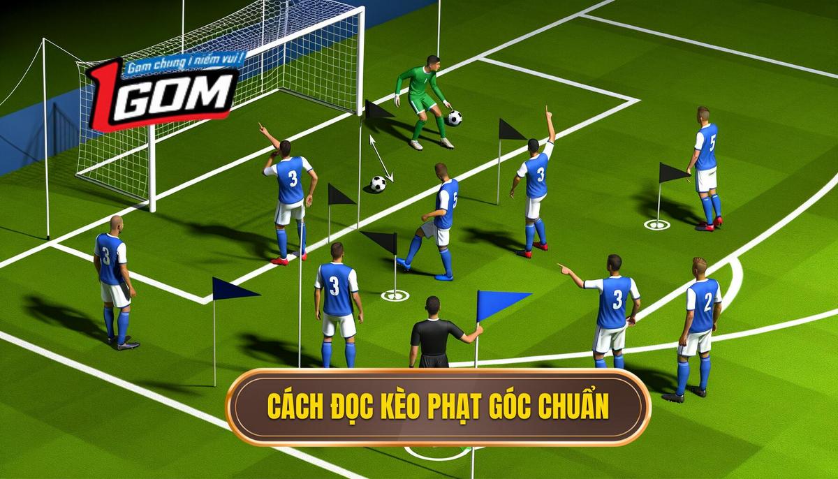 Cách đọc kèo phạt góc chi tiết