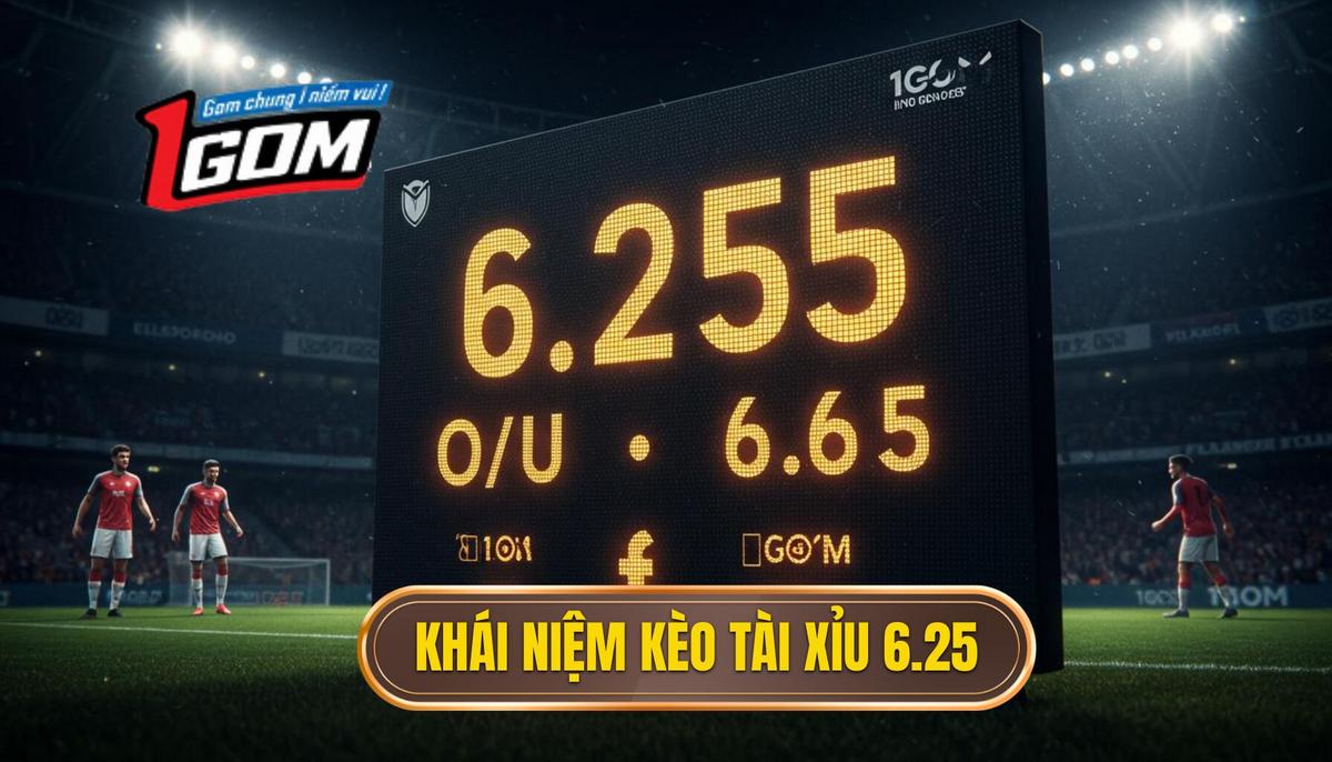 Phần 1_ Khái Niệm Cơ Bản Về Kèo Tài Xỉu 6.25 (O_U 6-6.5)