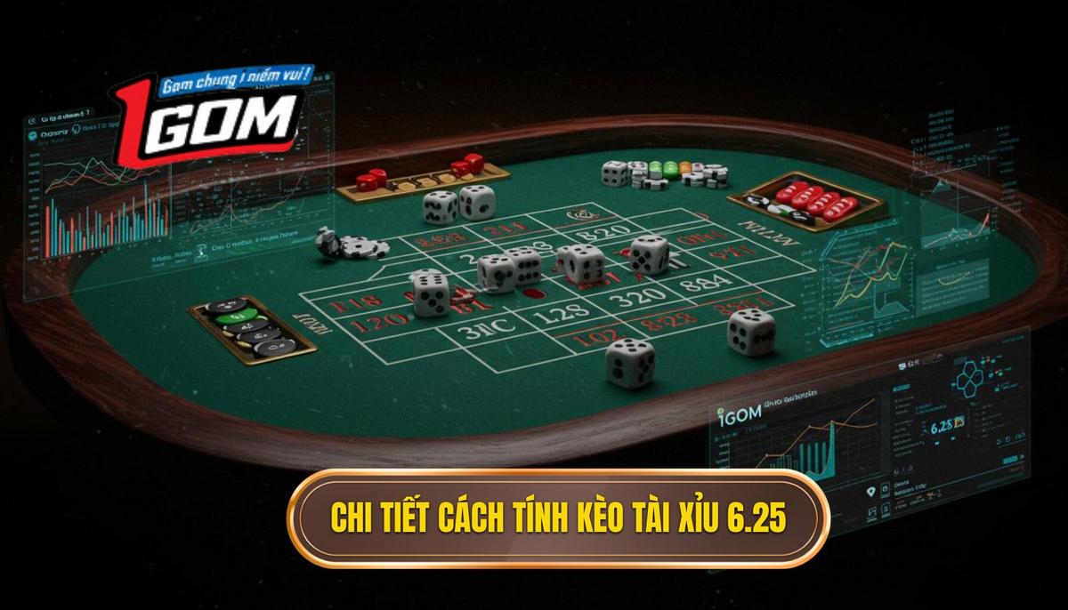 Phần 2_ Giải Thích Chi Tiết Cách Tính Thắng Thua Kèo Tài Xỉu 6.25 Là Gì