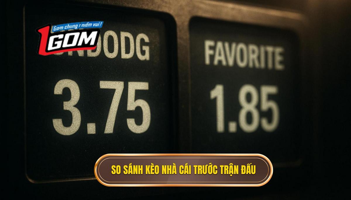 Tầm quan trọng của việc so sánh kèo nhà cái trước giờ bóng lăn