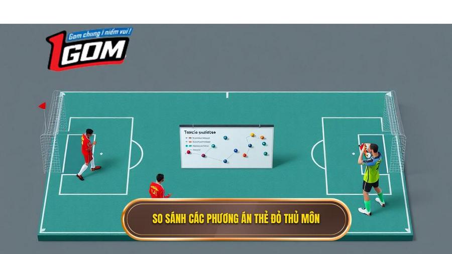 3. So sánh các phương án thẻ đỏ thủ môn