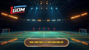 Chiến thuật bóng đá 4-4-2 kim cương: Phân tích chuyên sâu từ 1GOM