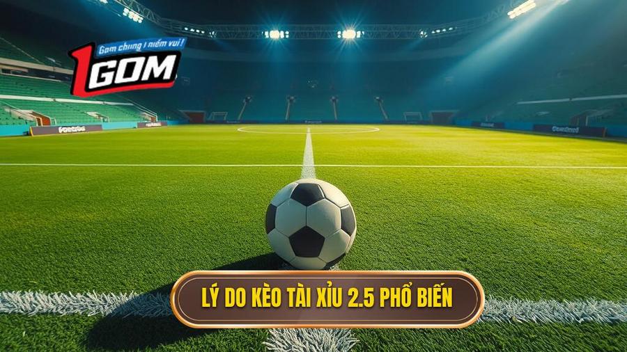 Tại sao kèo tài xỉu 2.5 toàn trận lại phổ biến đến vậy?