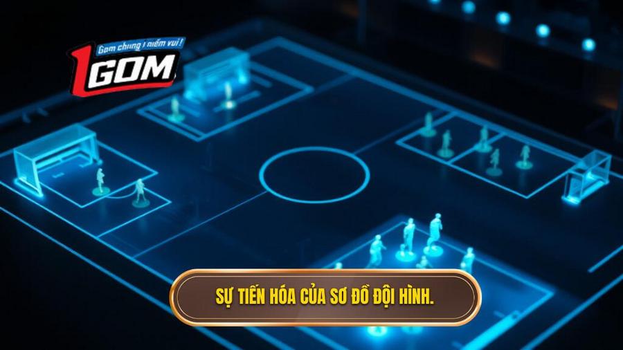 2. Sự tiến hóa của sơ đồ đội hình.