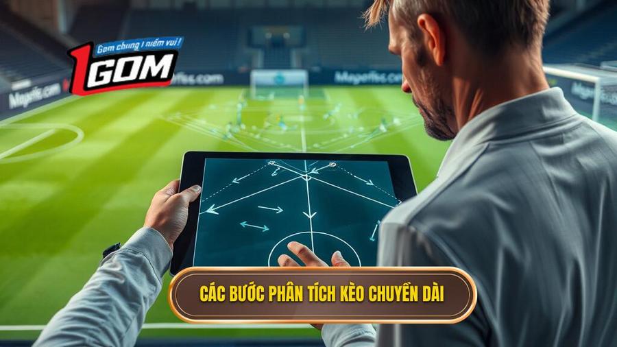 Các bước thực hiện cách phân tích kèo dựa trên tỷ lệ chuyền dài