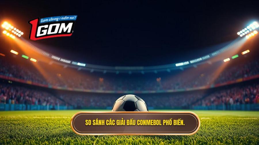 Bảng so sánh đặc điểm các giải đấu phổ biến tại CONMEBOL