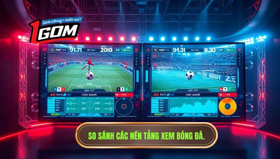 Bảng so sánh các nền tảng cung cấp Link xem bóng đá trực tiếp hôm nay