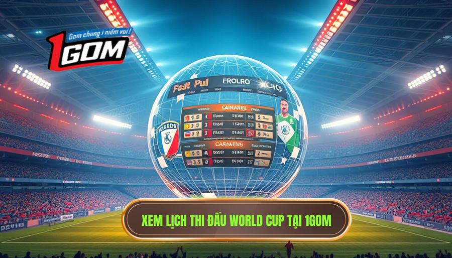 Tại sao cần theo dõi lịch thi đấu World Cup mới nhất tại 1GOM?